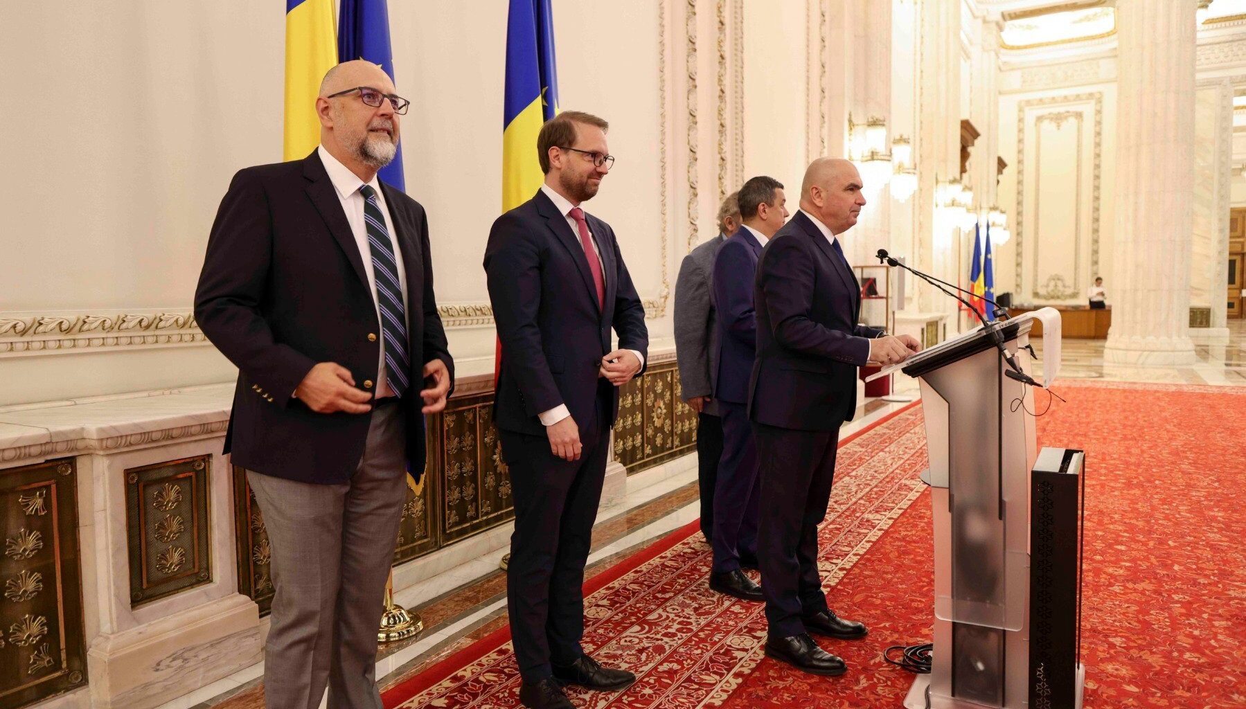 semnare acord politic kelemen hunor dominic fritz ilie bolojan sorin grindeanu varujan pambuccian