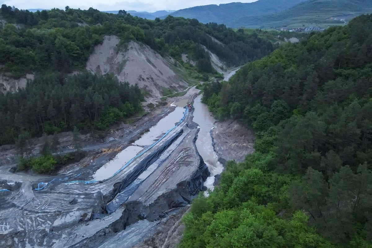 Salina Praid inundata