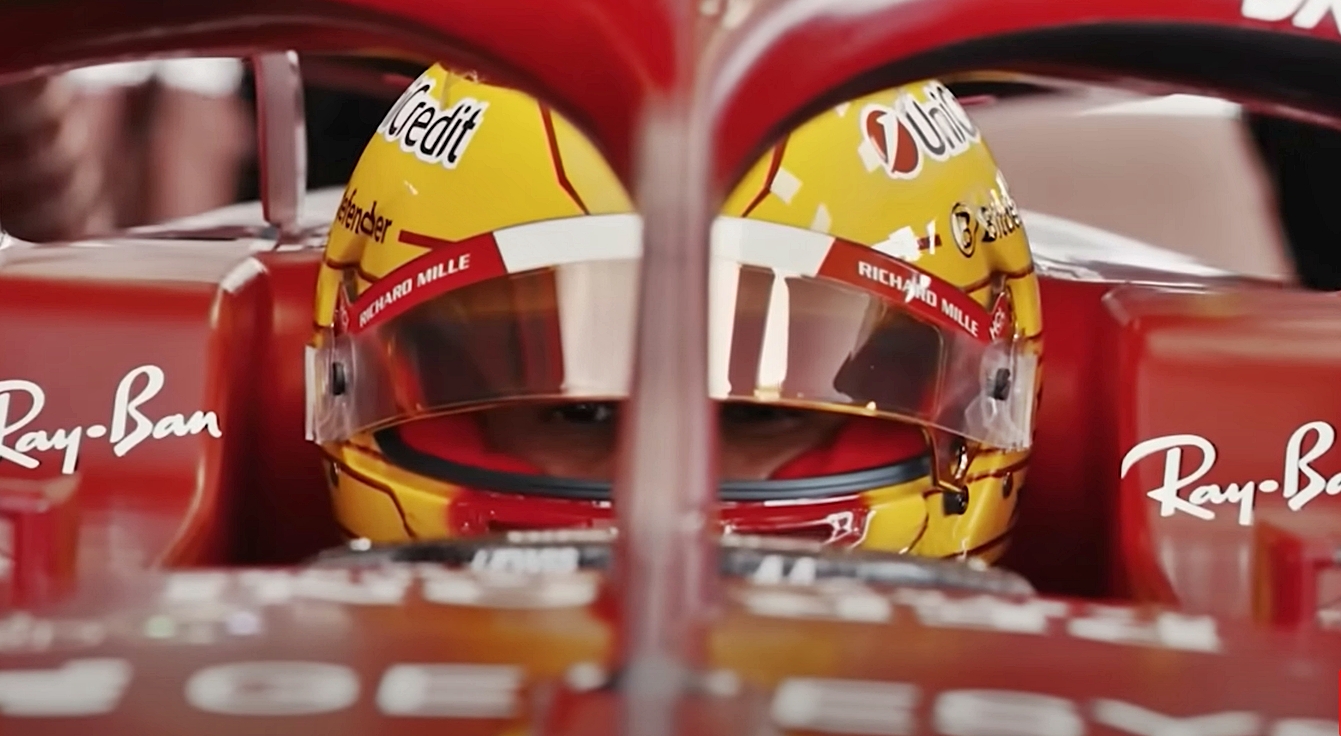 Lewis Hamilton, în monopostul Ferrari / Sursa foto: captură video