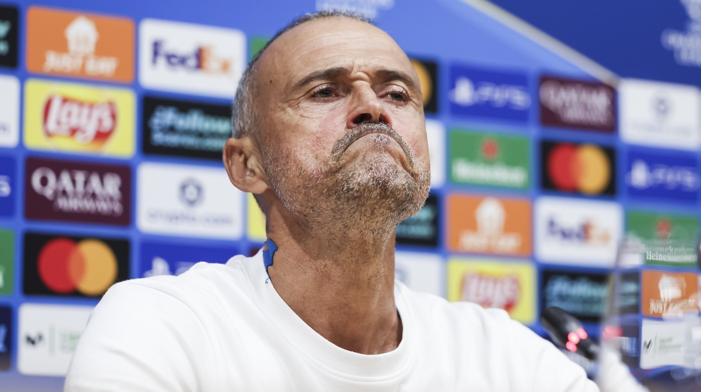 Luis Enrique, contre cu un jurnalist după Barcelona