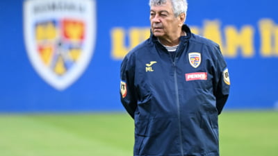 Mircea Lucescu a intrat peste conferința selecționerului Moldovei: i-a repetat un cuvânt de trei ori