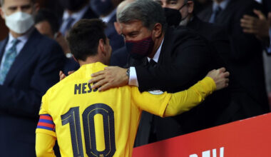 Surpriză! Lionel Messi și Joan Laporta au bătut palma