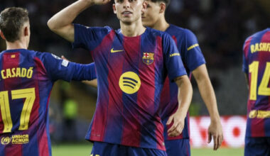 A marcat un hat-trick în Barcelona – Olympiacos și a intrat direct în istorie!