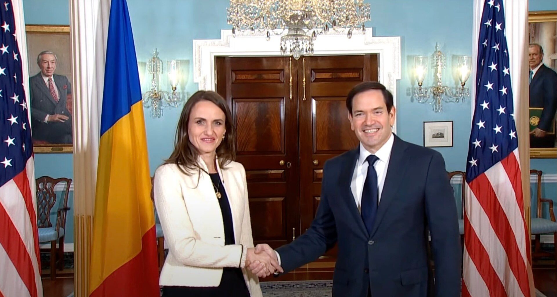 Oana Țoiu Marco Rubio