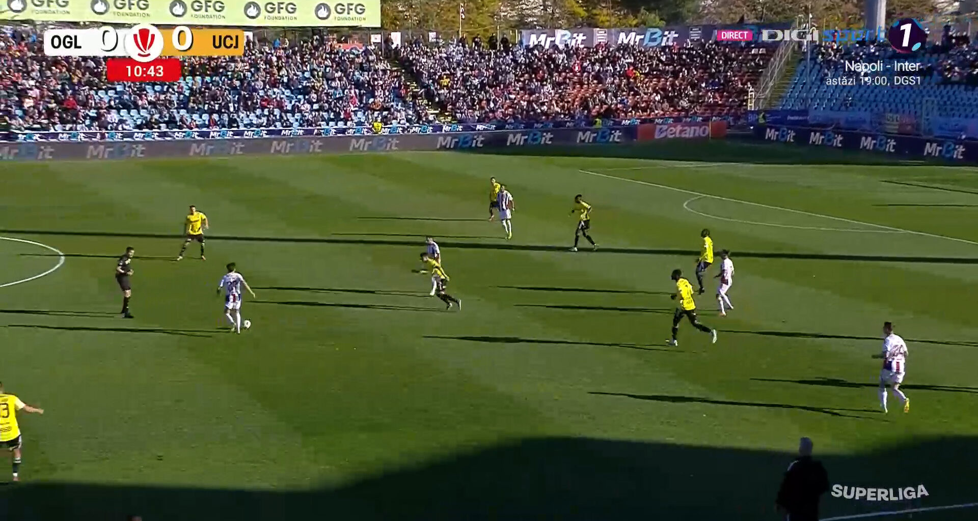 Oțelul Galați - U Cluj, Live Text Online de la ora 16:00, în etapa 14 din Superliga