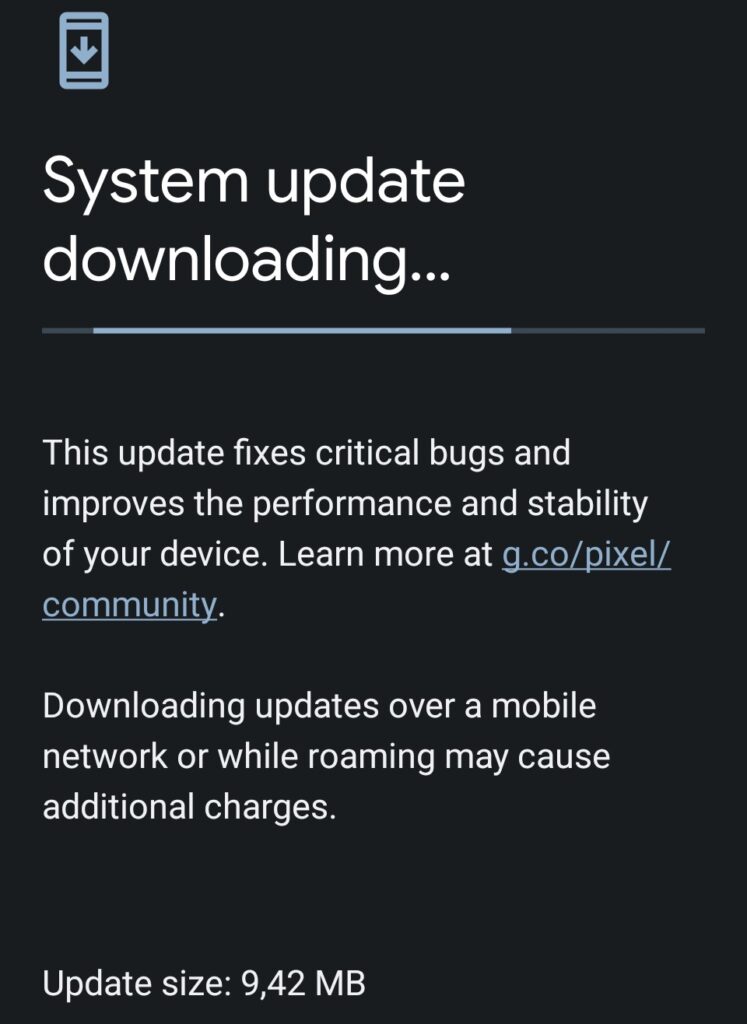 Am primit pachetul de update Pixel pentru Octombrie 2025 cu patch-uri de securitate și câteva îmbunătățiri funcționale.