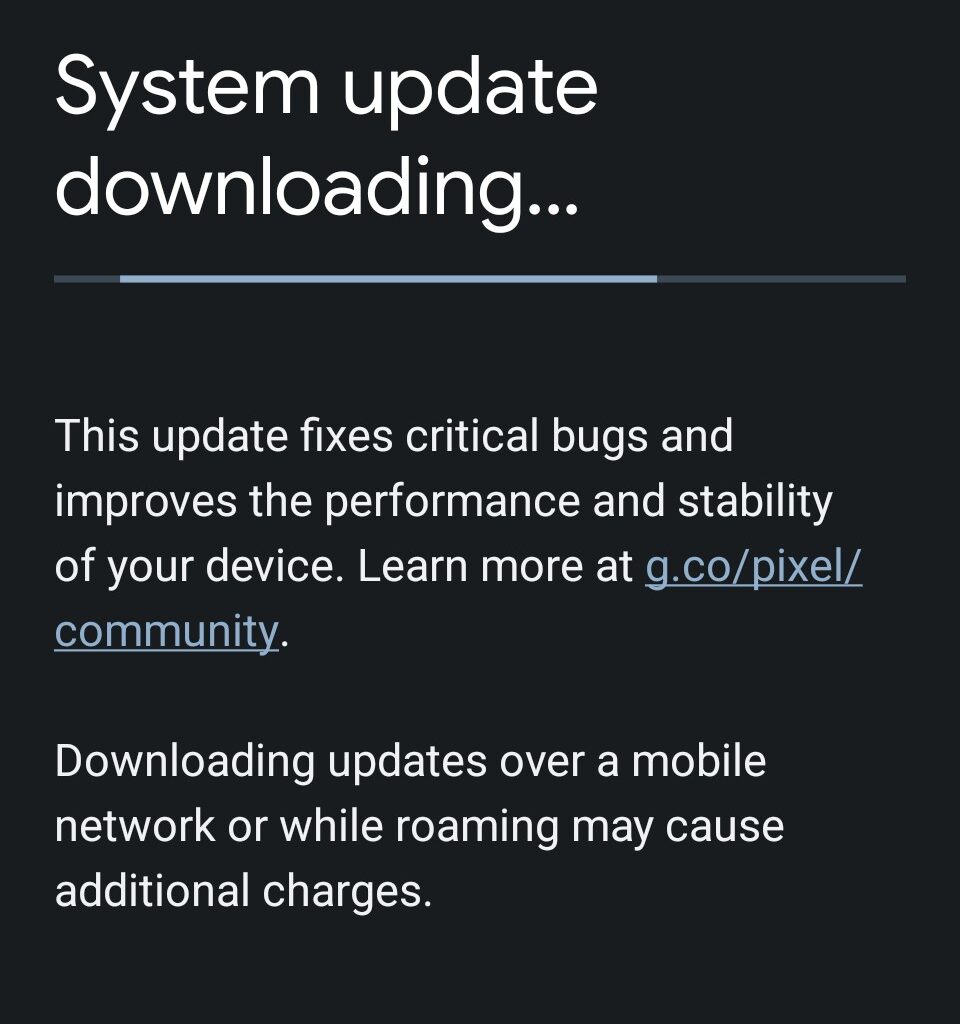 Am primit pachetul de update Pixel pentru Octombrie 2025 cu patch-uri de securitate și câteva îmbunătățiri funcționale.
