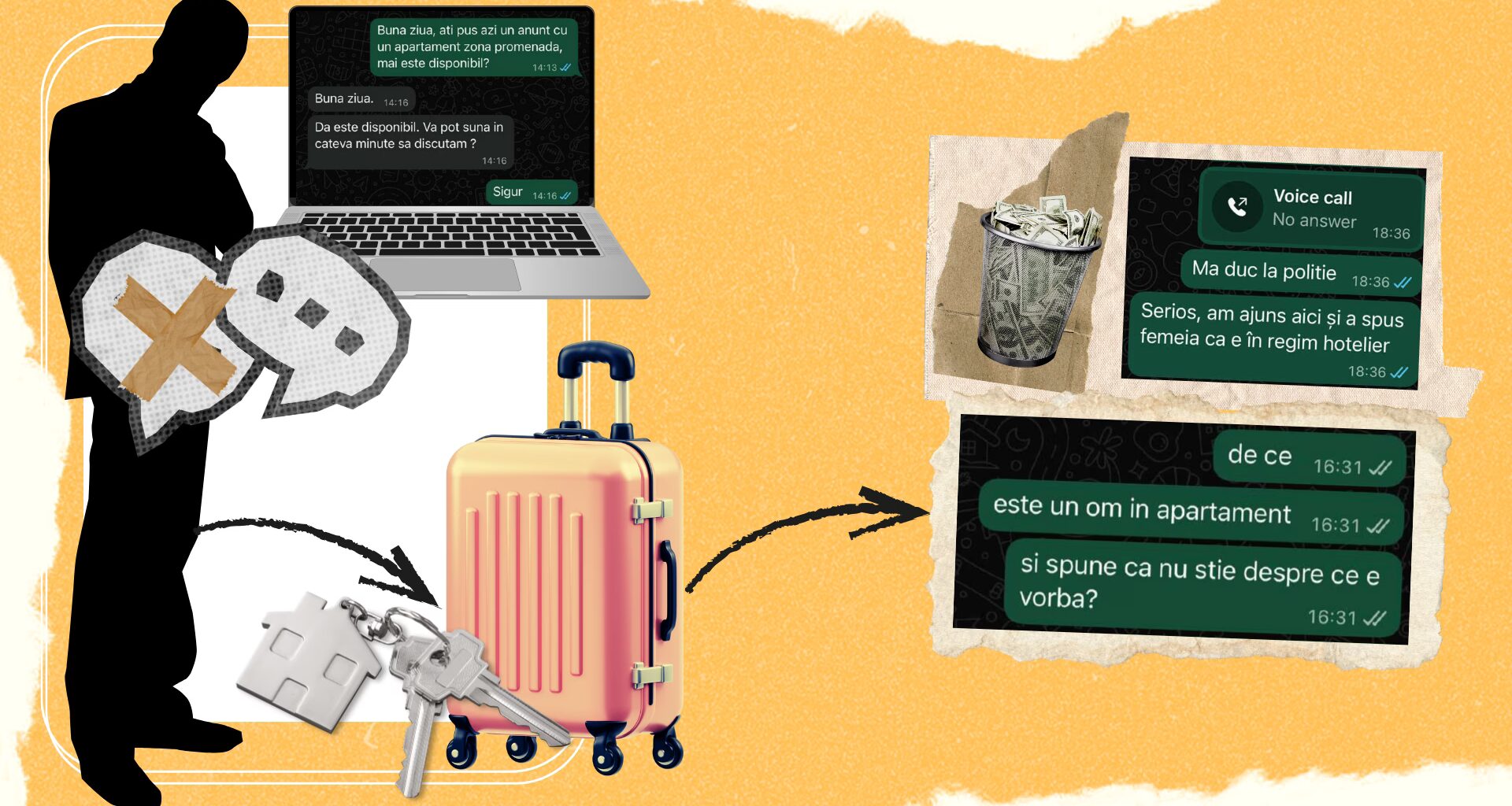 Escrocheria cu apartamente de pe AirBnb, bazată pe date furate. Banii duc către firma fondată de hackerul din dosarul Hexi Pharma 