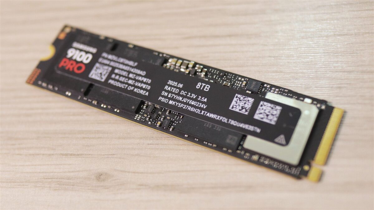 SSD Samsung 9100 PRO 8TB - review