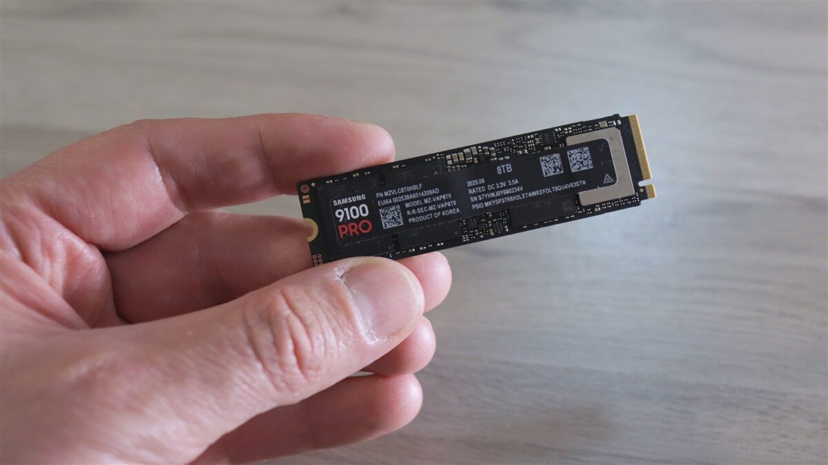 SSD Samsung 9100 PRO 8TB - review