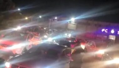 Scandal la baza FCSB din Berceni. FOTO. Poliția a intervenit de urgență: „Am rămas blocați cu toții” » Ce s-a întâmplat