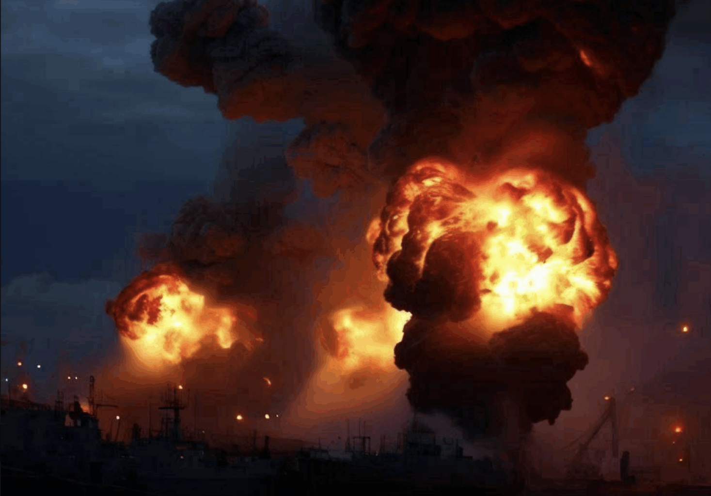 Ucraina, atac rafinarie Krasnodar