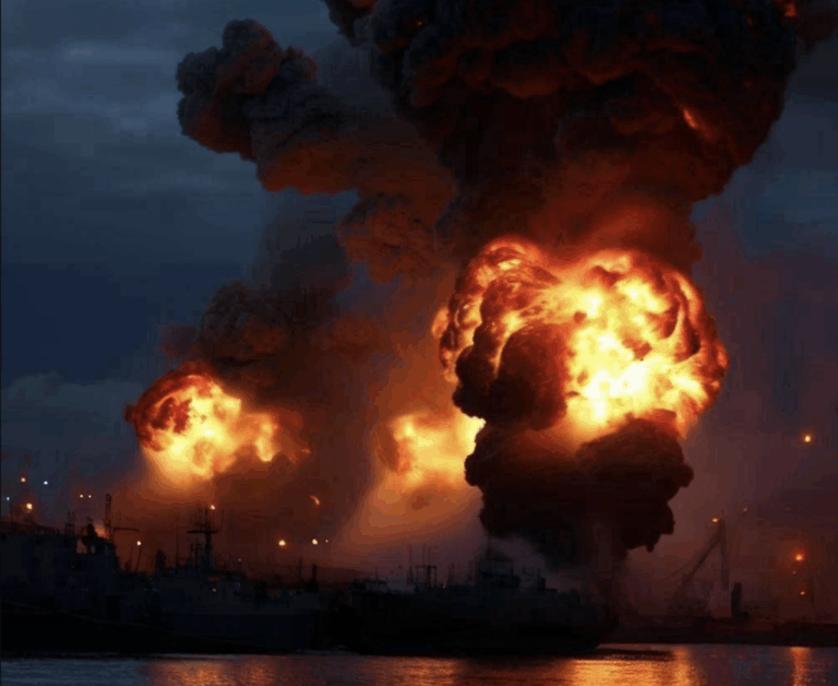 Ucraina, atac rafinarie Krasnodar