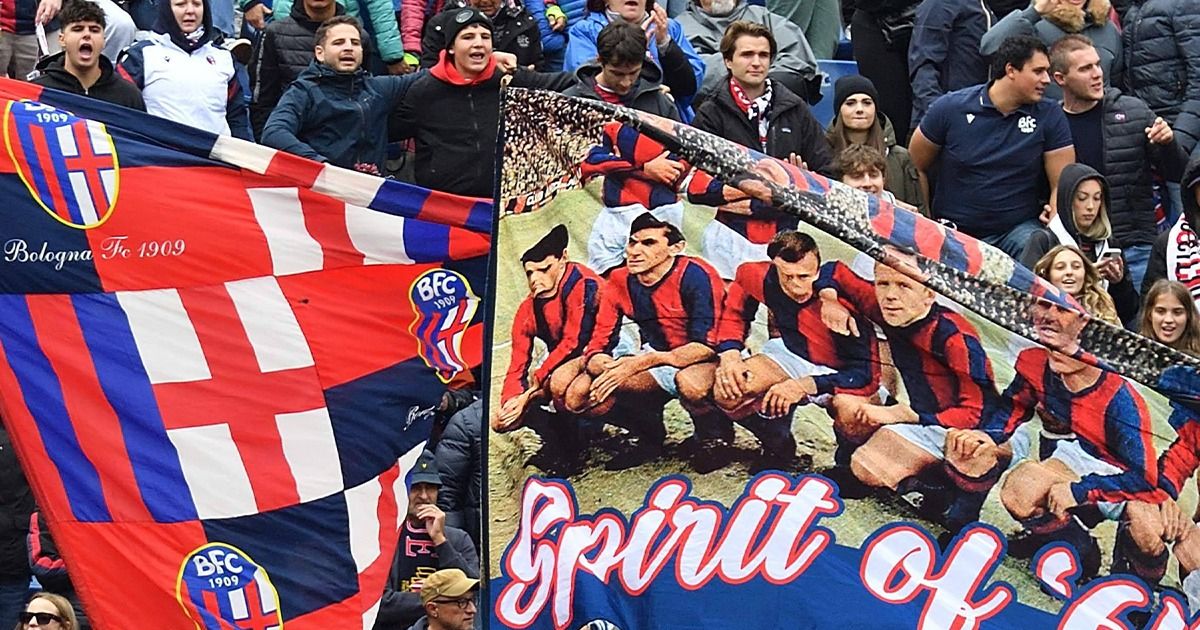 Italienii invadează Arena Națională. Prezență impresionantă a fanilor Bolognei la București: vor depăși galeria lui Olympiacos » Care e topul all-time