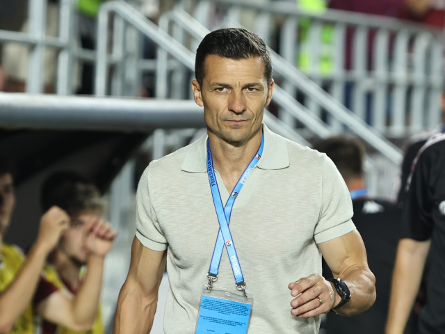 Gâlcă a explicat de ce fiul patronului de la Rapid e în lot pentru meciul cu Slobozia