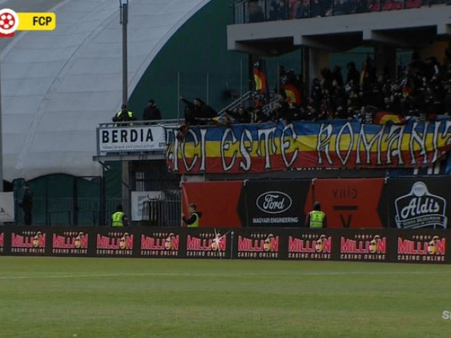 Scandări xenofobe la Csikszereda – Petrolul. Ce au afișat fanii ploieșteni
