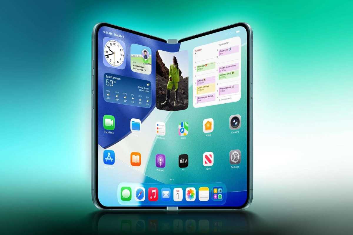 Samsung anunță… iPhone Fold