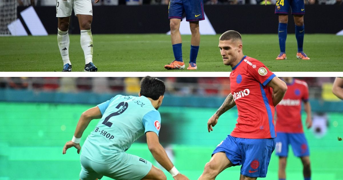 El Clasico versus Liga 1 / Ce audiență a avut Barcelona - Real în comparație cu FCSB - UTA + Duelul Napoli - Inter vs CFR - Farul