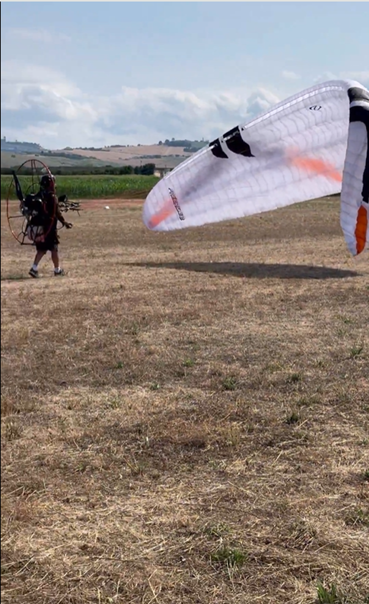 Mihaela Rădulescu a surprins ultimul zbor al lui Felix Baumgartner