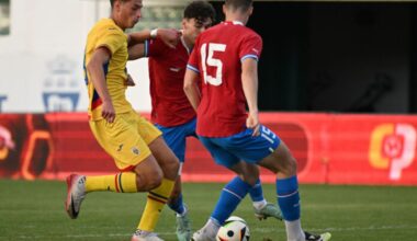 Debutul lui Adrian Iencsi pe banca României U20, stricat în minutul 88