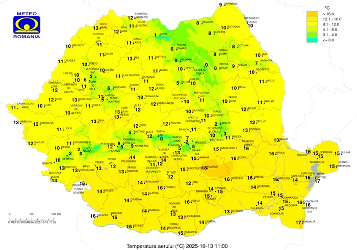 Octombrie /Vremea 2025 