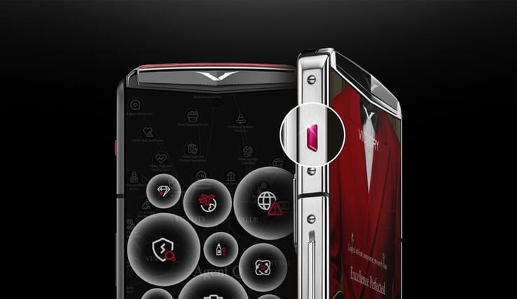Nou smartphone de superlux: Vertu Agent Q