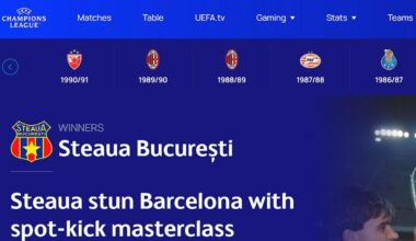 FCSB, măsură oficială după ce UEFA a „mutat” Cupa Campionilor la Steaua: „Sunt induși în eroare!”