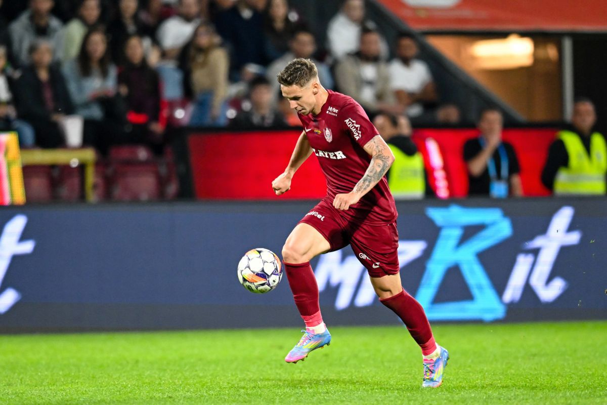 Louis Munteanu s-a accidentat » Detalii despre problema atacantului de la CFR Cluj