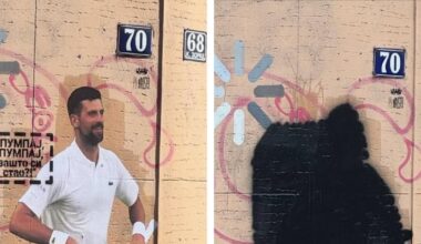 FOTO. Novak Djokovic, ținta sârbilor. Ce s-a întâmplat după ce Nole i-a înfuriat pe conaționalii săi: „Răzbunarea vine fără mască”
