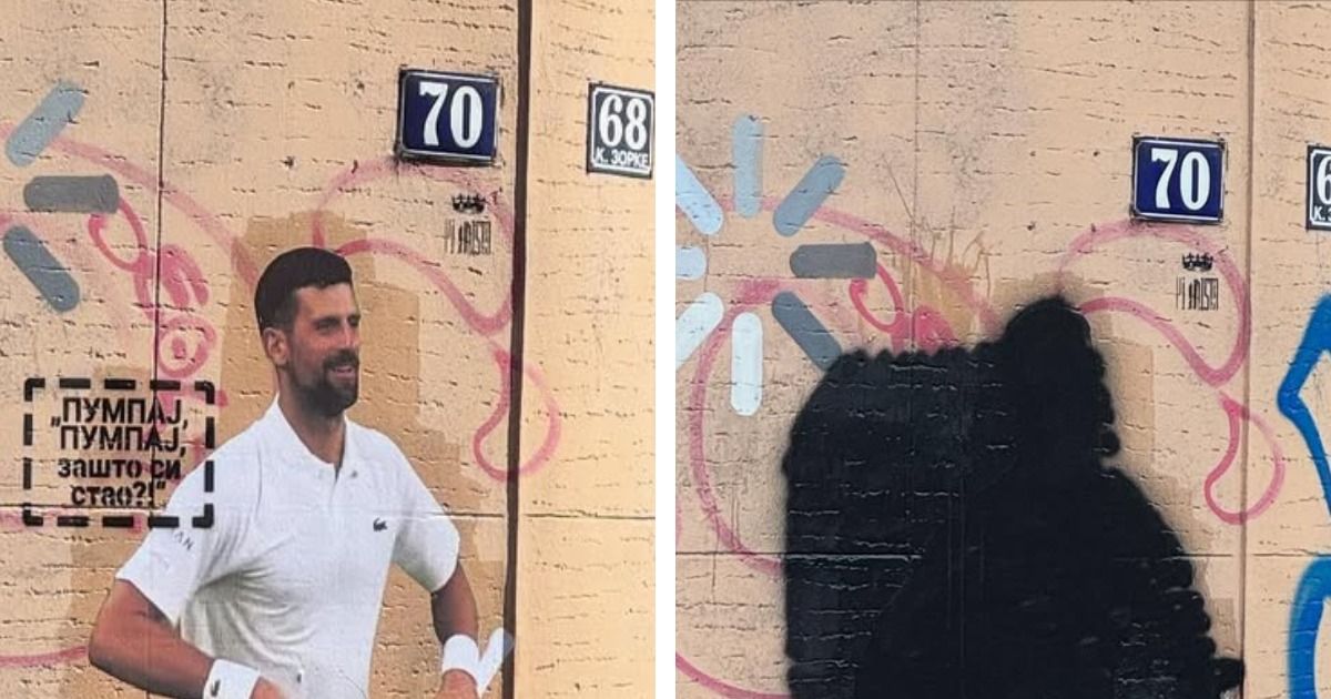 FOTO. Novak Djokovic, ținta sârbilor. Ce s-a întâmplat după ce Nole i-a înfuriat pe conaționalii săi: „Răzbunarea vine fără mască”