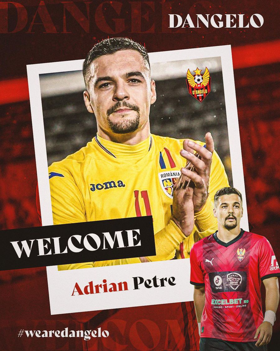 Adrian Petre a semnat: „Bine ai venit!”