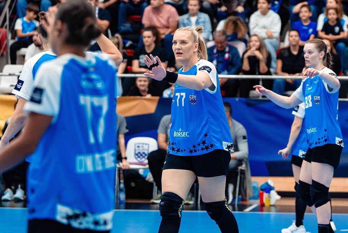 Krim Ljubljana - CSM București, în Liga Campionilor, s-a terminat cu un rezultat-ȘOC! Campioana României avea cotă 1.15 pentru victorie