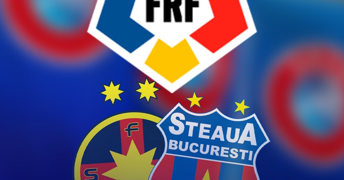 FRF reacționează. Forul condus de Burleanu spune că nu a făcut nicio informare către UEFA în cazul FCSB - Steaua. Cum își argumentează poziția