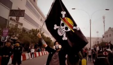 gen z one piece protest