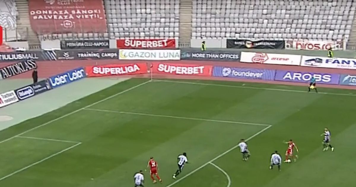 Revanșa lui Cîmpanu. Atacantul celor de la Botoșani a reușit un gol spectaculos împotriva fostei sale echipe