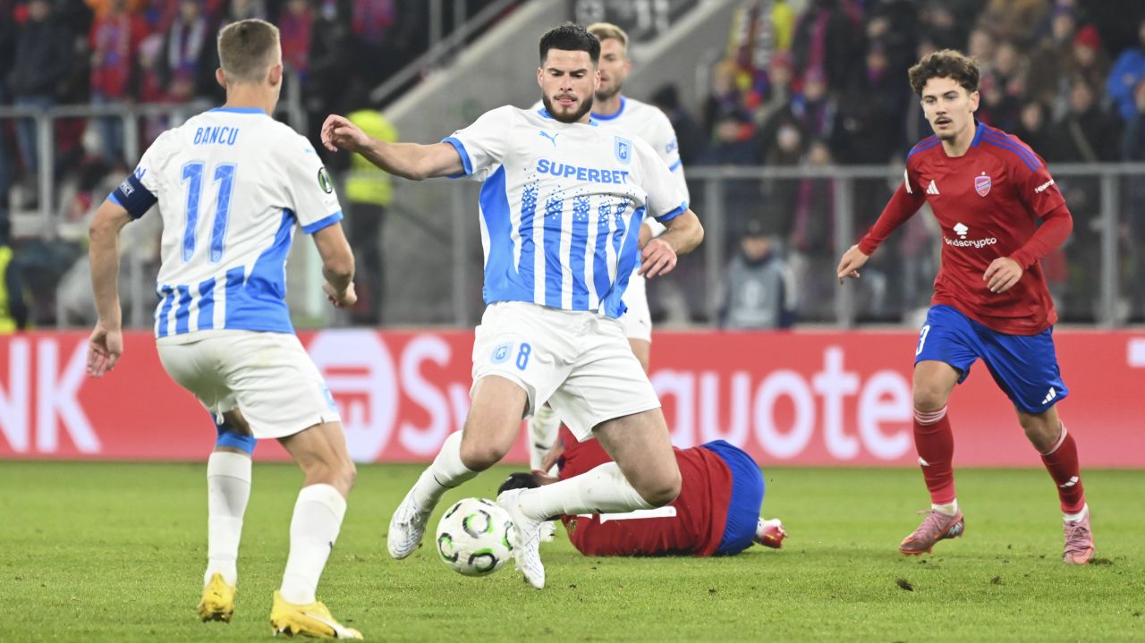 Rakow - Universitatea Craiova 2-0! Meci de coșmar pentru olteni, cu cartonaș roșu încasat