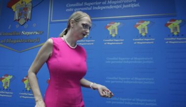 Foto: Președinta CSM, Lia Savonea. Sursa: Inquam Photos / Octav Ganea