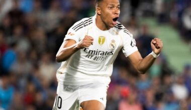 Îl depășește pe Ronaldo? Mbappe, de neoprit în La Liga, după ce a marcat și cu Getafe. 11 meciuri consecutive cu gol marcat în toate competițiile