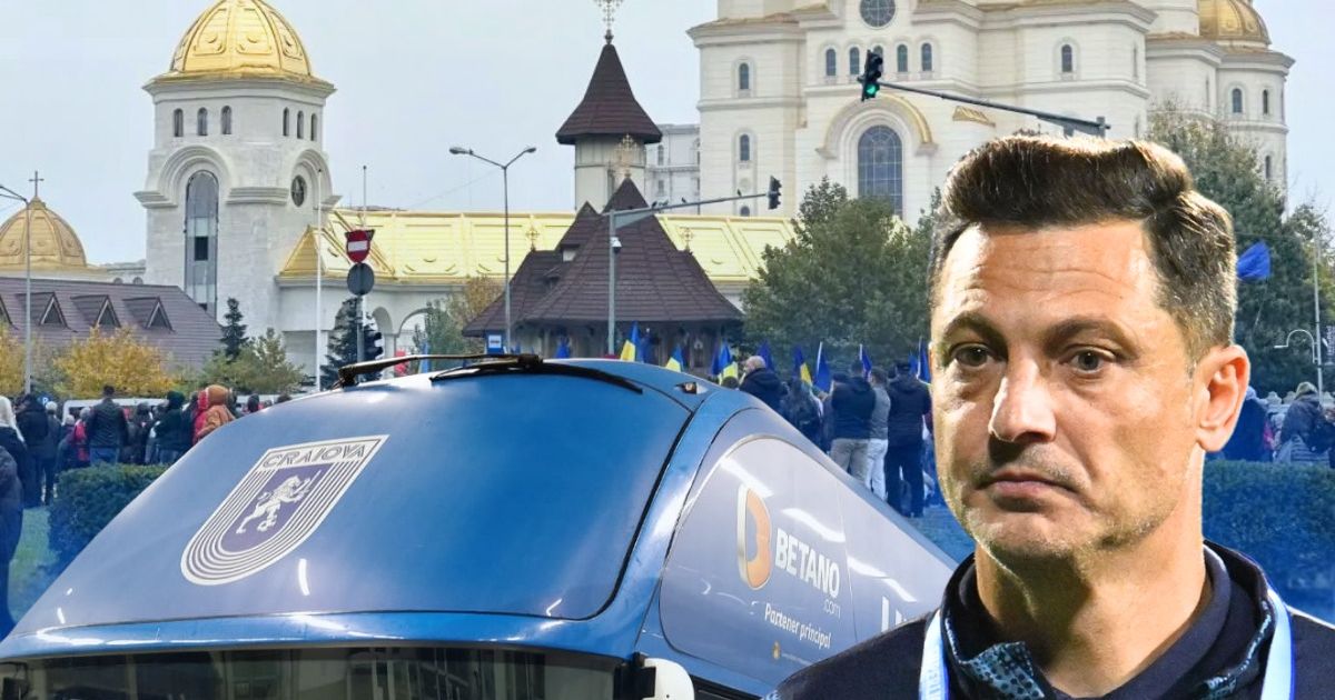 Peripeții pentru Universitatea Craiova! Motivul incredibil din cauza căruia oltenii au ajuns târziu la stadion, înainte de meciul cu Metaloglobus