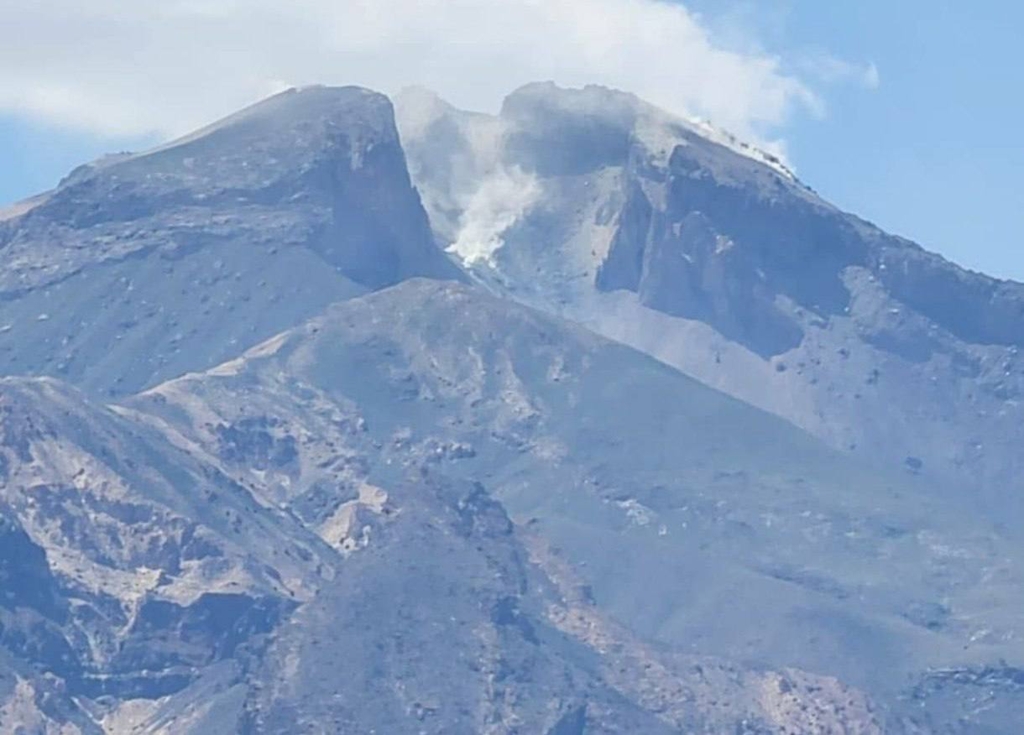 Vulcanul Taftan din Iran se trezește după 700.000 de ani