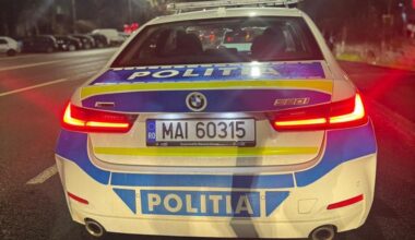 Cursă nebună pe străzile din Constanța. Un șofer urmărit de Poliție a provocat un accident VIDEO