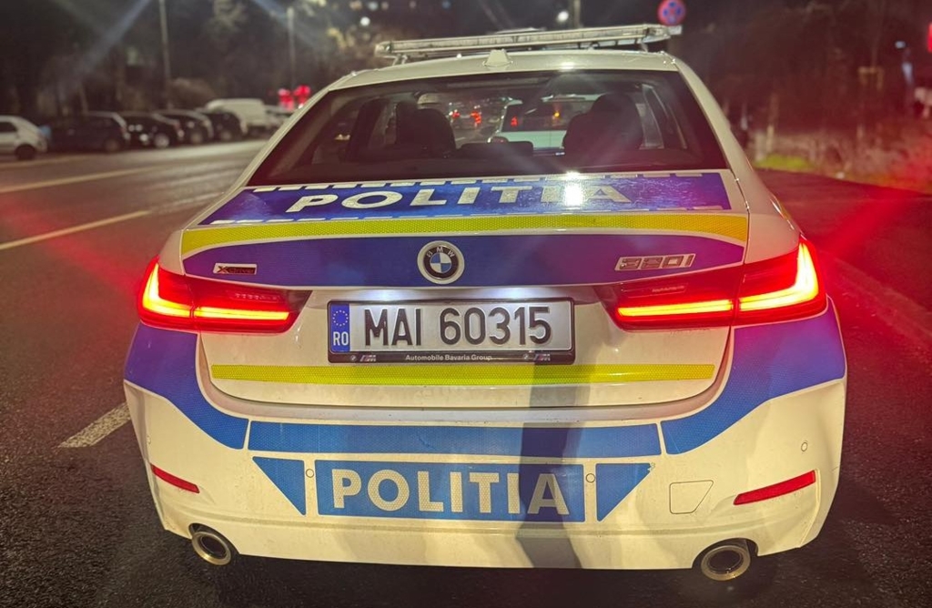 Cursă nebună pe străzile din Constanța. Un șofer urmărit de Poliție a provocat un accident VIDEO