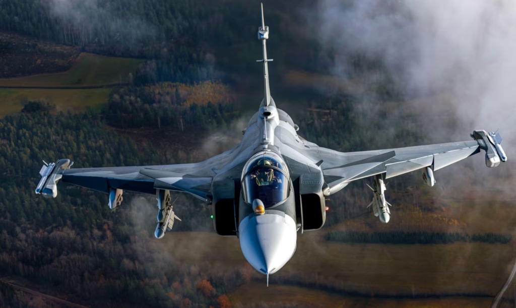 Zelenski merge în Suedia. Ucraina ar putea să primească temutele avioane de luptă JAS 39 Gripen, produse de compania Saab