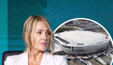 Nadia Comăneci, impresionată la Brașov. Fosta sportivă a vizitat viitoarea Sală Polivalentă, proiect estimat la peste 70 de milioane de euro