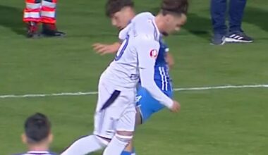Fază ciudată în Cupa României! FOTO. Arbitrul dictase penalty, dar VAR l-a anulat și a dictat ofsaid, deși fotbalistul jucase mingea spre centrul terenului