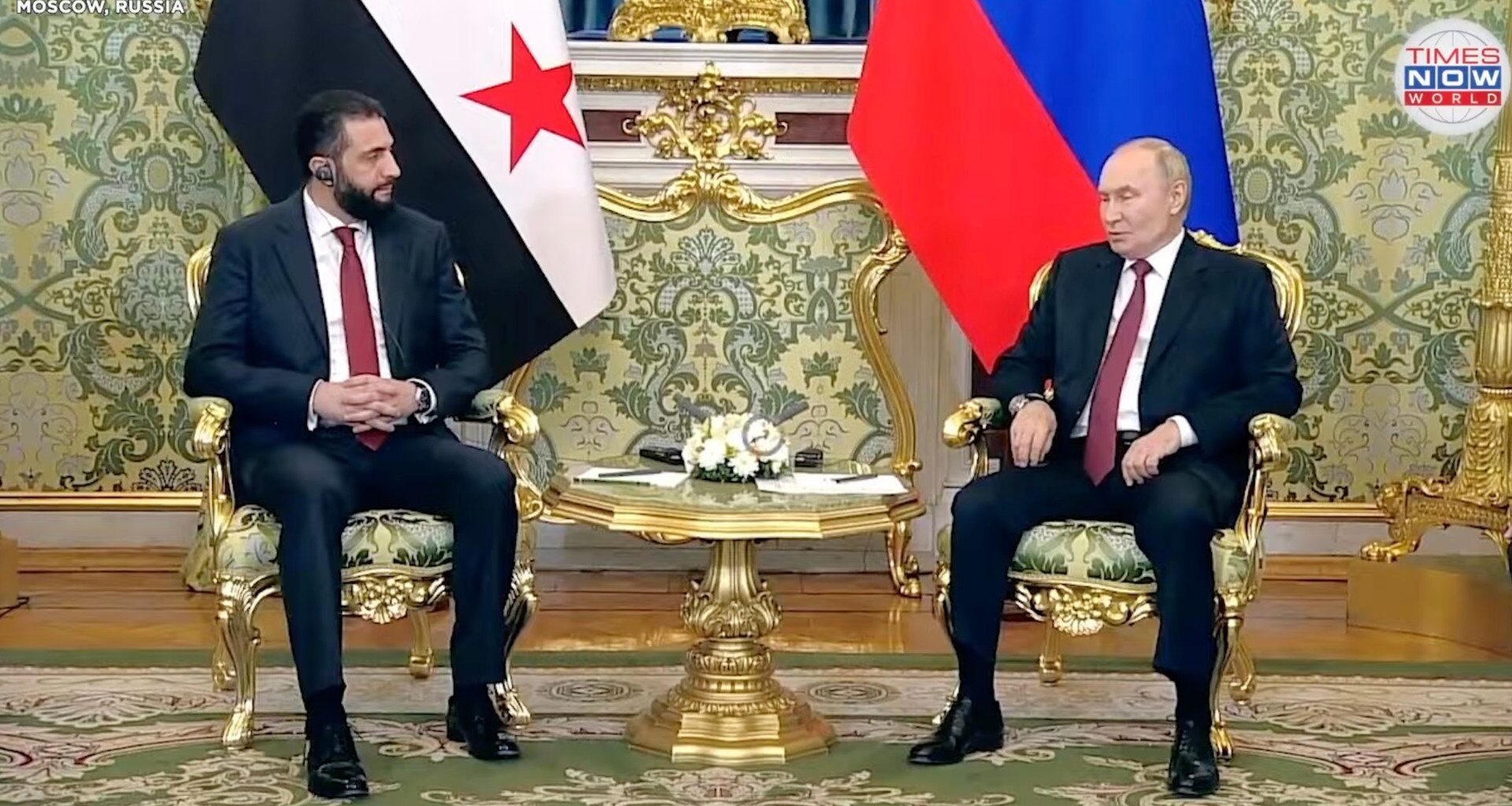 Ahmed Al-Sharaa, presedinte-Siria-intalnire-cu-Putin
