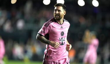 Lionel Messi, jucătorul celor de la Inter Miami, într-o fază de joc din MLS.