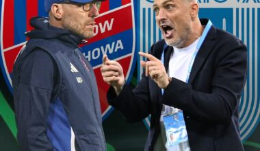 Universitatea Craiova, debut de coșmar. Oltenii au încasat două goluri de la Rakow. Zero șuturi pe poartă!