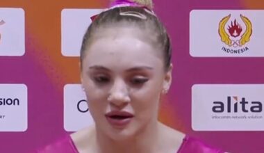 Sabrina Voinea, între uimire și indignare! FOTO: Reacția gimnastei române când a văzut că a ratat podiumul la Campionatele Mondiale de la Jakarta