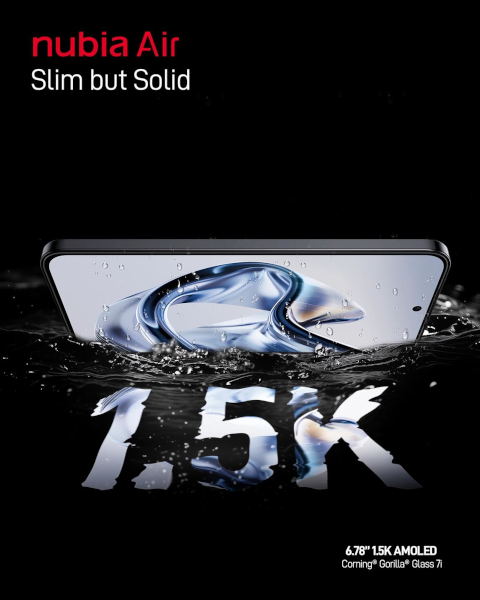 smartphone-ul ultra-slim nubia Air 1